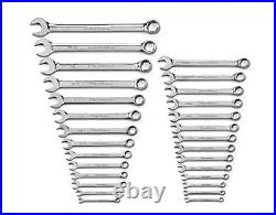 GEARWRENCH 28 Pc. 6 Pt. Combination Wrench Set, SAE/Metric 81923