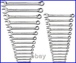 GEARWRENCH 28 Pc. 6 Pt. Combination Wrench Set, SAE/Metric 81923