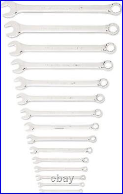 GEARWRENCH 30 Piece 12 Point Long Pattern Combination SAE/Metric Wrench Set