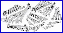 GEARWRENCH 44 Pc. Master Combination Wrench Set, Metric/SAE