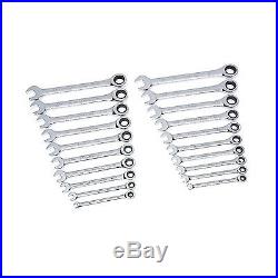 GearWrench 20-Piece Ratcheting Wrench Set, SAE and Metric # 35720