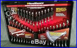 GearWrench 32 Pc Metric/SAE Combination Ratcheting Wrenches with Carrying Case
