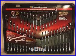 GearWrench 32pc SAE/Metric Ratcheting Combination and Stubby Wrench Set # 70032