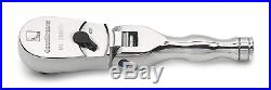 GearWrench 81230F 4 Piece Full Polish Flex Handle Ratchet Set