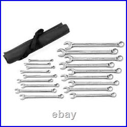 GearWrench 81920 18 Pc. 12 Point Long Pattern Combination Metric Wrench set