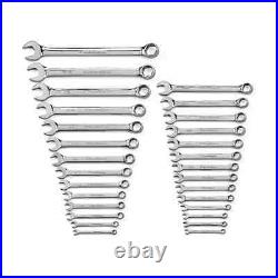 GearWrench 81923 28 Pc. 6 Point Combination SAE/Metric Wrench Set