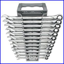 GearWrench 85098 12-Piece 12-Point XL Combination Metric Ratcheting Wrench Set