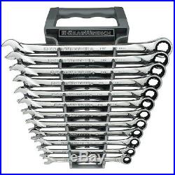 GearWrench 85098 12 Piece Metric XL Combination Ratcheting Wrench Set FREESHIP