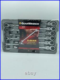 GearWrench 85288 12-Piece Metric XL X-Beam Flex Combo Ratcheting Wrench Set -NEW