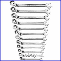 GearWrench 85488 12 Pc. 72-Tooth 12 Point Indexing Combination Metric Wrench set