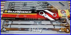 GearWrench 86126 Metric Flex head Universal Spline XL120xp Box Ratchet Spanners