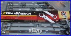 GearWrench 86126 Metric Flex head Universal Spline XL120xp Box Ratchet Spanners