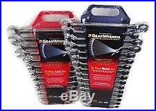 GearWrench 9312 & 9416 Metric & SAE Gear Wrench Ratcheting Wrench Set Promo