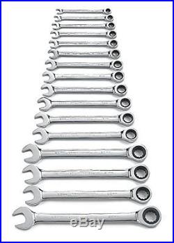 GearWrench 9416 16 Piece Metric Master Ratcheting Wrench Set New