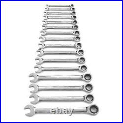 GearWrench 9416 Ratcheting Combination Wrench Set 16 pc. Metric 8mm-24mm