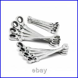 GearWrench 9901 12-pc Metric Combo Flex Head Ratcheting Wrench Set