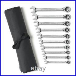 Gearwrench 10 Pc 12 Point Reversible Ratcheting Combination Metric Wrench Set
