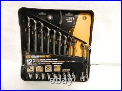 Gearwrench 11 pc Metric Ratcheting Combination Wrench Set INCOMPLETE 9620N