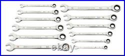 Gearwrench 12 Pc 90T 12 Point Metric Combination Ratcheting Wrench Set