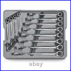 Gearwrench 12 Pc Xl X-Beam Metric Reversible Combination Ratcheting Wrench Set