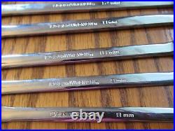 Gearwrench 15 pc Combination Wrench Set Metric 8mm to 22mm