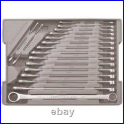Gearwrench 17 Pc XL GearBox Double Box Ratcheting Wrench Set Metric 85989