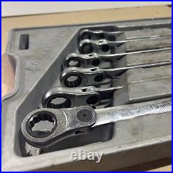 Gearwrench 6pc Metric Indexing Double Box Ratcheting Wrench Set 8-21mm 85490