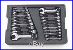 Gearwrench 81903 20 Pc Stubby Wrench Set SAE / Metric