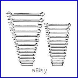 Gearwrench 81923 Non-Ratcheting Socketing Wrench Set 28pc 6pt Polish MM/SAE