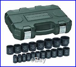Gearwrench 84932N 19 Piece 1/2 Drive 6 Point Sae Impact Socket Set