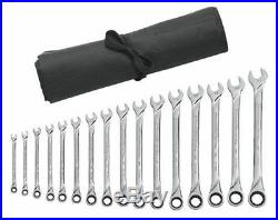 Gearwrench 85099r 16 pc. X-Large metric ratcheting combination wrench set