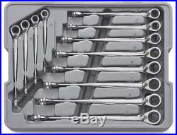 Gearwrench 85388 12 Piece Metric X-Beam Reverse Combo Ratcheting Wrench Set