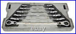 Gearwrench 85490 6pc Indexing Double Box Ratcheting Wrench Set Metric KDT85490