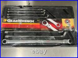 Gearwrench 86126 10 Piece Metric Flex-Head GearBox Set & 86142 10 Piece SAE