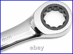 Gearwrench 9412 12 Piece Metric Ratcheting Wrench Tool Set New Free Shipping USA