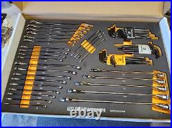 Gearwrench GWMSCWS6SAEMM 59 pc 6pt Combo Wrench & Hex Key Set in Foam Storage