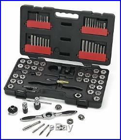 Gearwrench Tap And Die Set Ratcheting Wrench 75 Piece Combination Sae / Metric