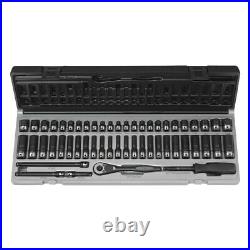 Grey Pneumatic 89653CRD 53 Pc. 1/4 Dr. Duo-Socket Set 6 Point
