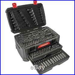 HUSKY 270-PIECE MECHANICS TOOL SET with Case SAE Metric Sockets Wrenches Ratchets