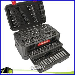 HUSKY 270-Pcs MECHANICS TOOL SET with Case SAE Metric Wrenches Sockets Ratchets