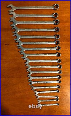 Hazet Tools 600 18 Piece Metric 12 Point Combination Wrench Set Vanadium Germany