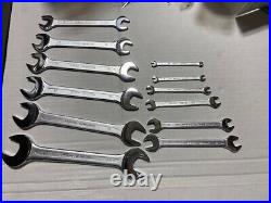 Heyco (Wiha) Metric Open End Wrench Set, 12 Pieces NEW