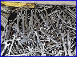 Huge CRAFTSMAN Wrench Set/ Lot 650+ USA Tools SAE/Metric Combination, Open, Box