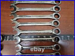 Husky 48 Piece Metric & SAE Ratcheting Wrench Set