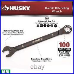 Husky Professional Industrial Tool Set Master Wrench SAE/MM+ (32-Pc)
