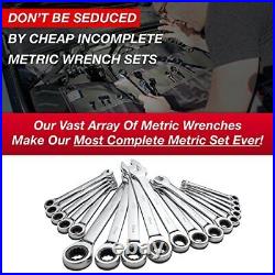 Jaeger 18pc MM/Metric TIGHTSPOT Ratcheting Wrenches MASTER SET With BEAR KE