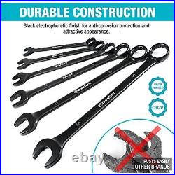 Jumbo Combination Wrench Set, Metric, 6-piece, 35-50mm, CR-V Steel