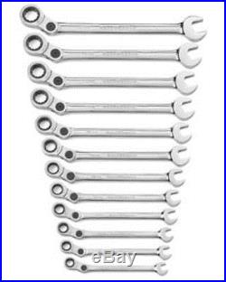 KD TOOLS 12 Pc Metric Indexing Combination Ratcheting Wrench Set