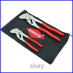 Knipex 9K 00 80 109 US 7, 10-Inch Pliers Wrench Keeper Pouch Set 2pc