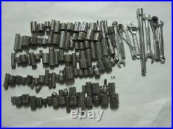 Large Assortment Craftsman sockets and wrenches SAE Metric